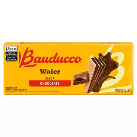 imagem de BISC WAFER BAUDUCCO  CHOC 92G