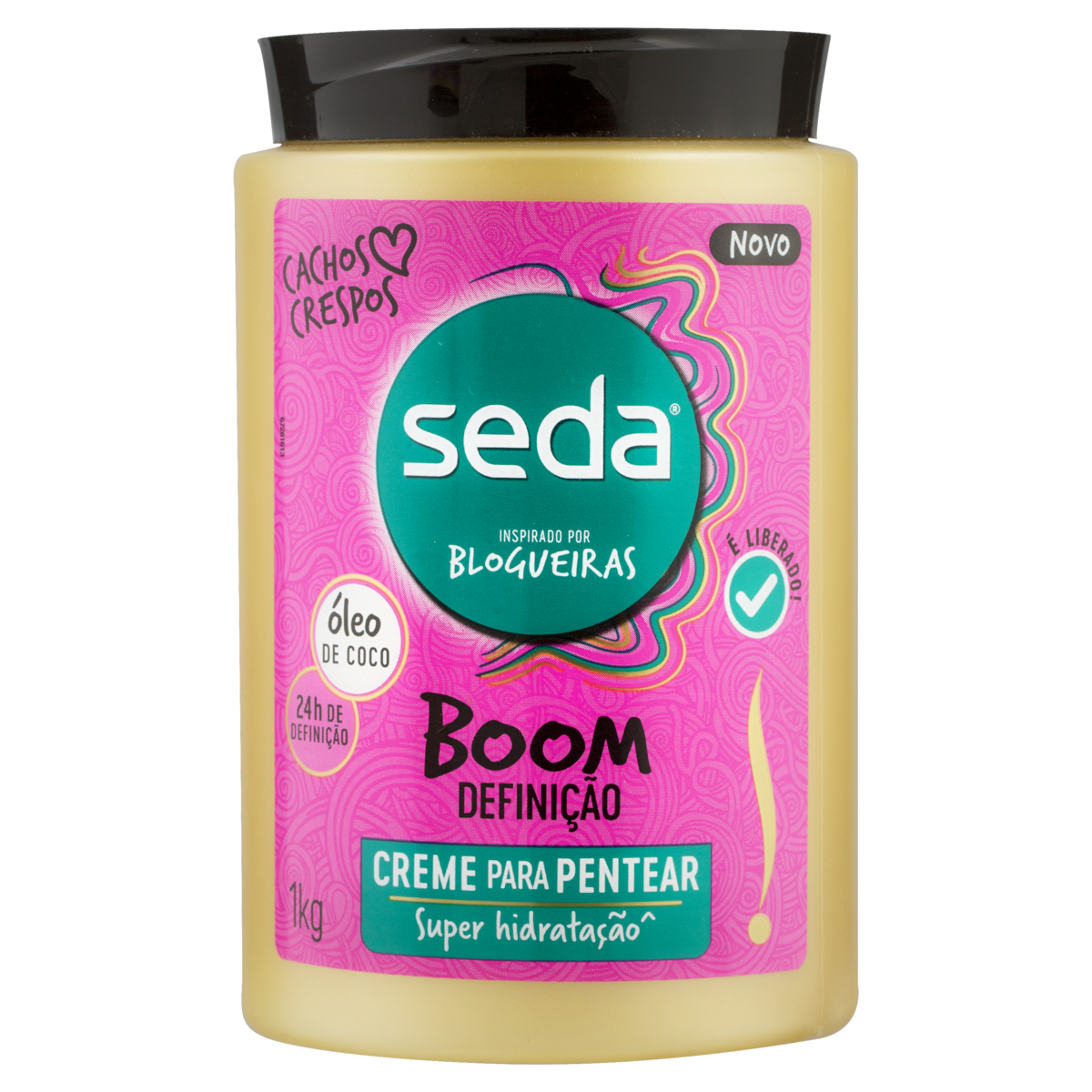 imagem de MASC PENT SEDA BOOM 1KG DEFINICAO SUP HID