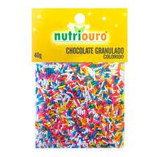 imagem de CHOCOLATE GRANULADO COLORIDO  NUTRITIVO 50G