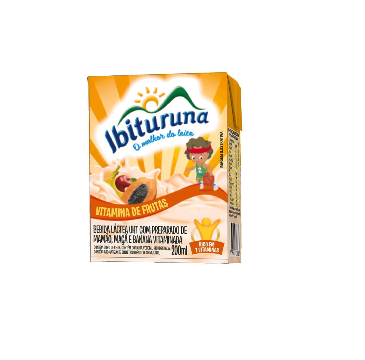 imagem de BEB LACTEA IBITURUNA VITAMINA 200ML