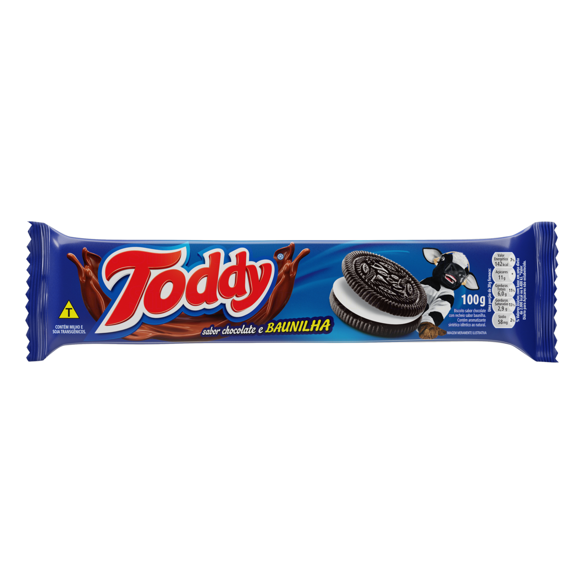 imagem de BISC TODDY RECH BAUNILHA 100G