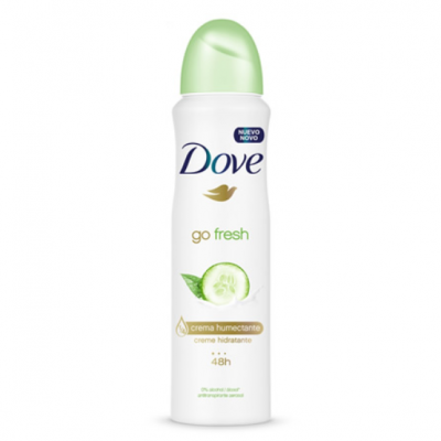 imagem de DESOD AERO DOVE GO FRESH CHA VERDE 150ML