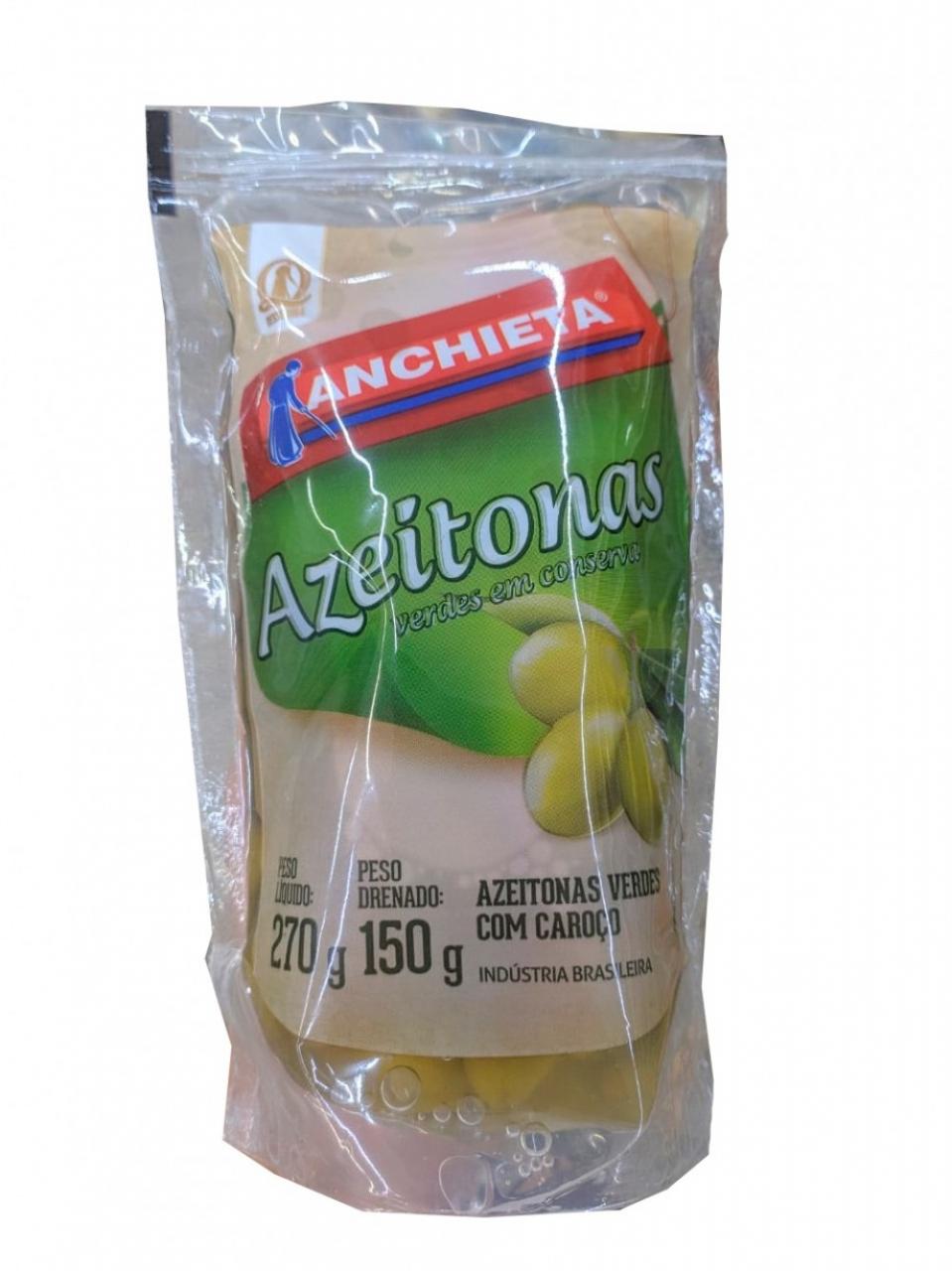 imagem de AZEITONAS ANCHIETA VERDE C  CAROCO POUCH 150G