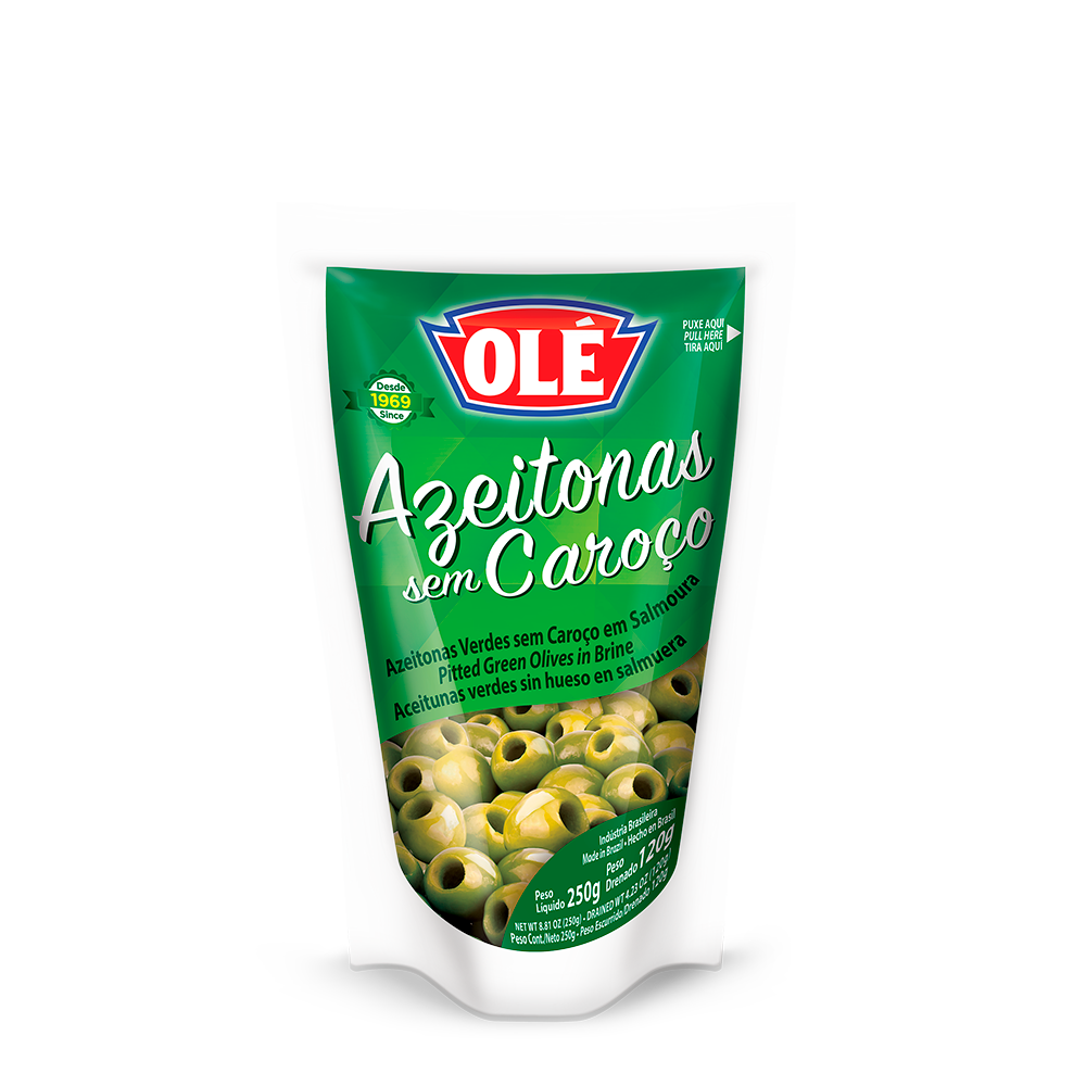 imagem de AZEITONA VERDE OLE S/CAROCO 120G