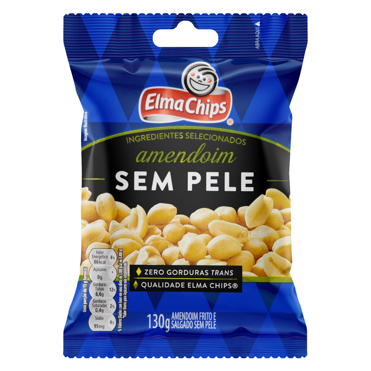 imagem de AMENDOIN ELMA CHIPS S PELE 100G