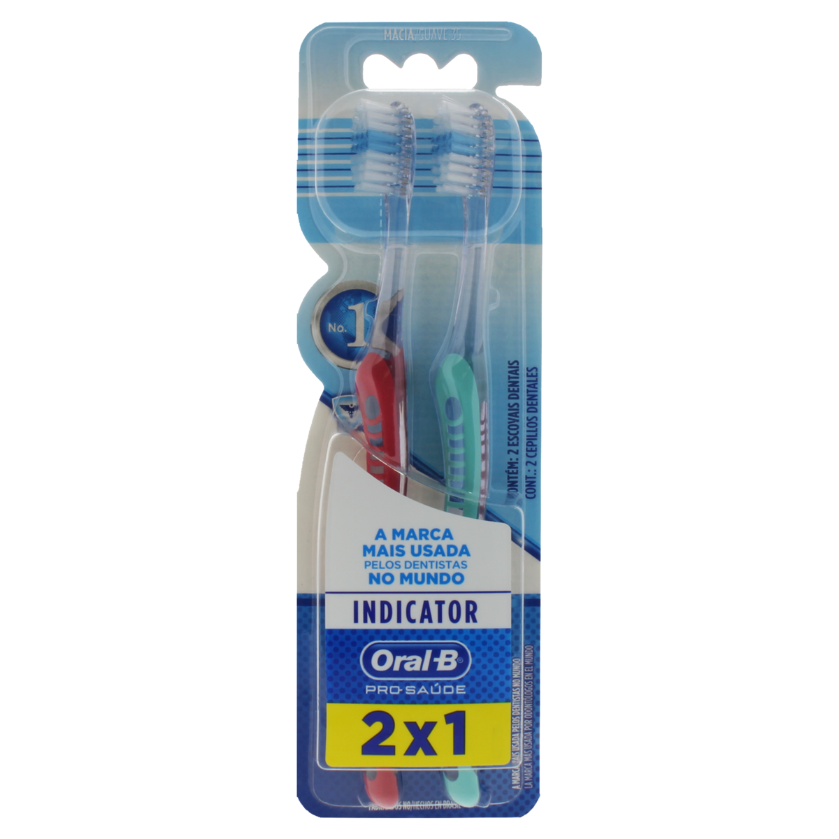 imagem de ESC DENT ORAL B INDICATOR 2X1 MACIA 35