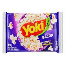 imagem de MILHO PIPOCA POPCORN MICROO YOKI BACON 100G