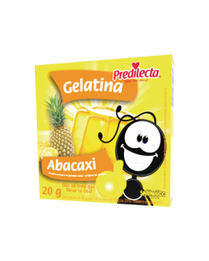 imagem de PO GELATINA PREDILECTA ABACAXI 20G