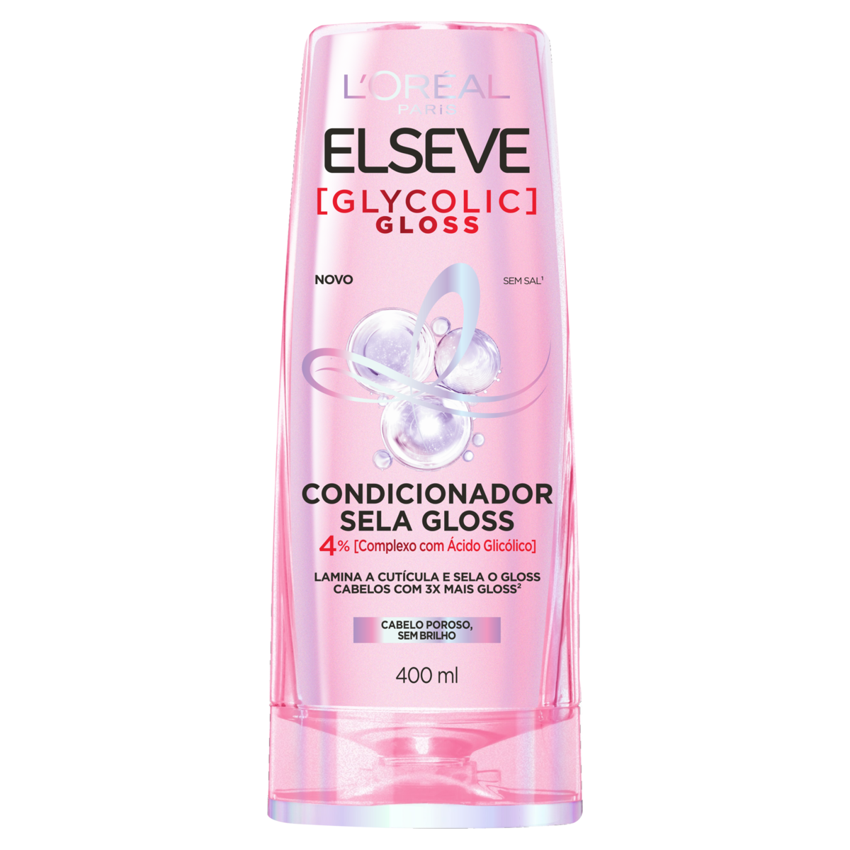 imagem de COND ELSEVE GLYCOLIC GLOSS 400ML