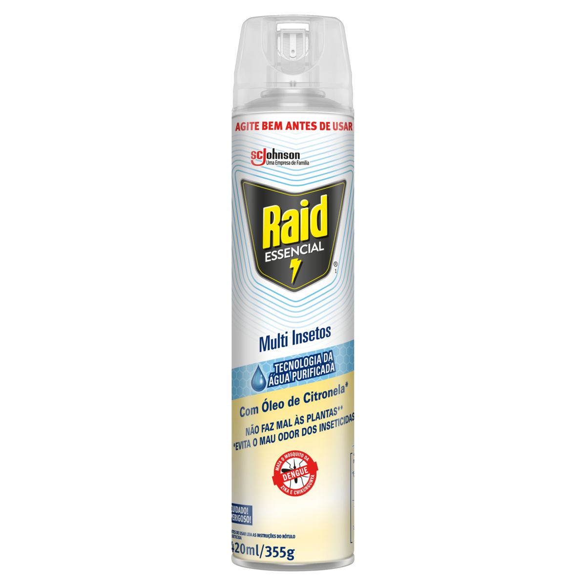 imagem de INSET AER RAID CITRONELA 420ML