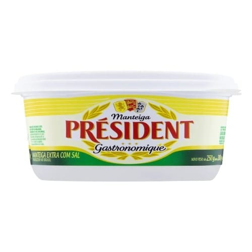 imagem de MANTEIGA  PRESIDENT POTE  C SAL  200G