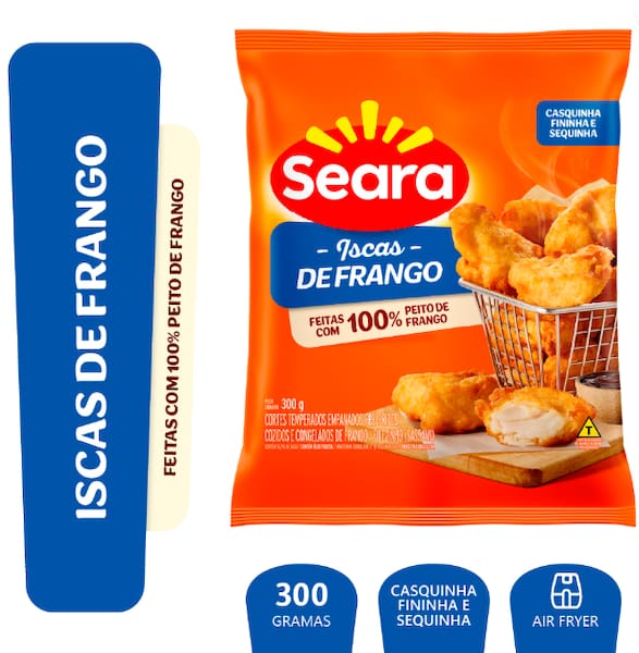 imagem de ISCA FRANGO SEARA 300G