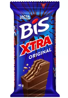 imagem de CHOC LACTA BIS XTRA AO LEITE  45G