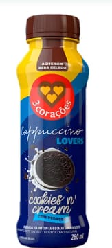 imagem de BEBIDA LACTEA CAPPUC  TRES COOKIES N CREAM 260ML