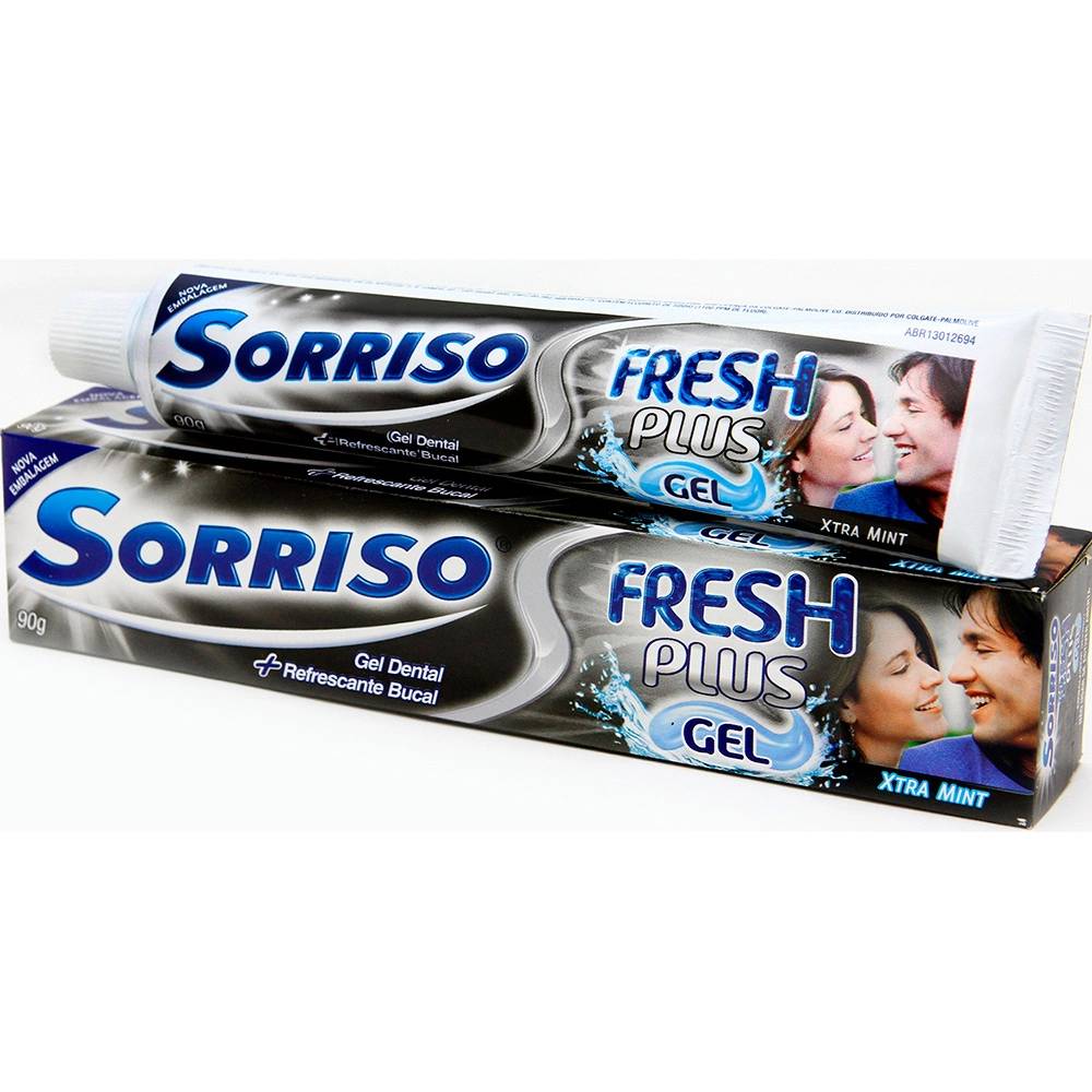 imagem de CR DENT SORRISO FRESH PLUS XTRA MINT 90G