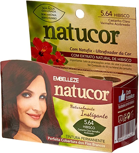 imagem de TINT CAP NATUCOR 5,64 CAST VERM COBRE