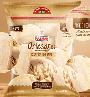 imagem de BISNAGA  ARTESANO NA CHAPA 300GR