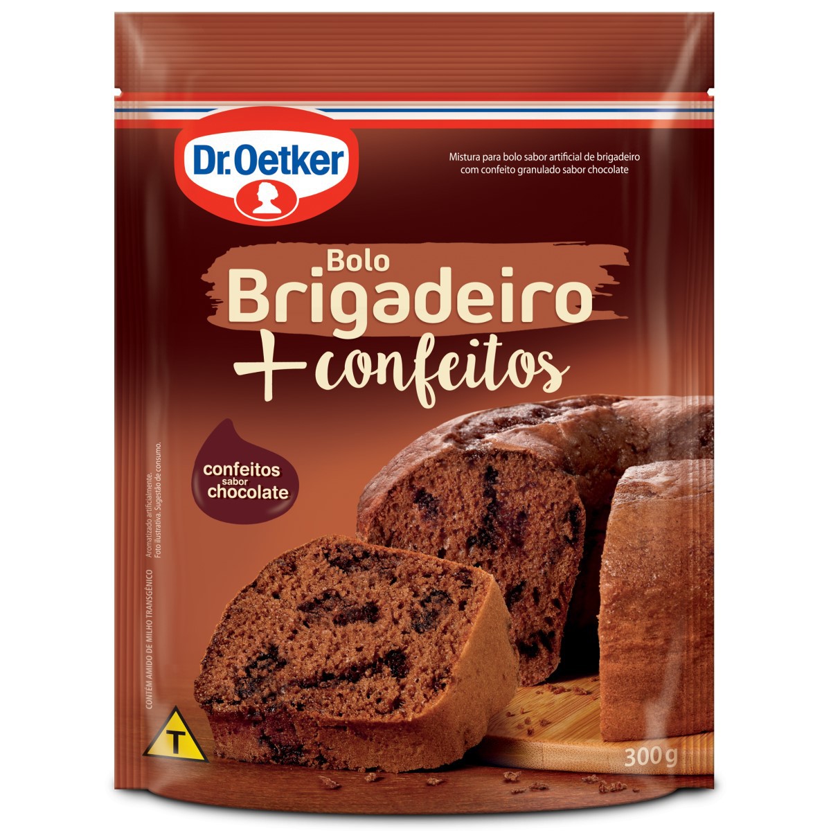 imagem de MIST BOLO DR.OETKER BRIGADEIRO CONFEITEIRO 300G