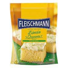 imagem de MISTURA BOLO FLEISCHIMANN LIMAO CREMOSO 390GR