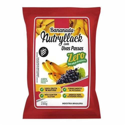 imagem de BANANADA UVA PASSAS ZERO BANABRASIL 230G