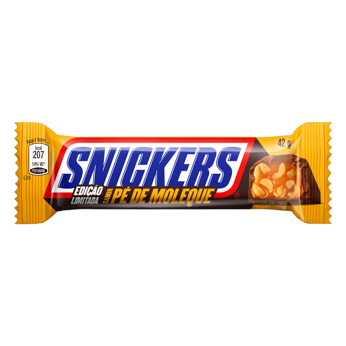 imagem de SNICKERS PE DE MOLEQUE 42G