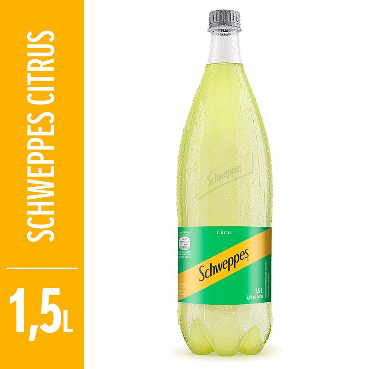 imagem de REFRIG SCHWEPPES CITRUS SEM ACUCAR 1,5L