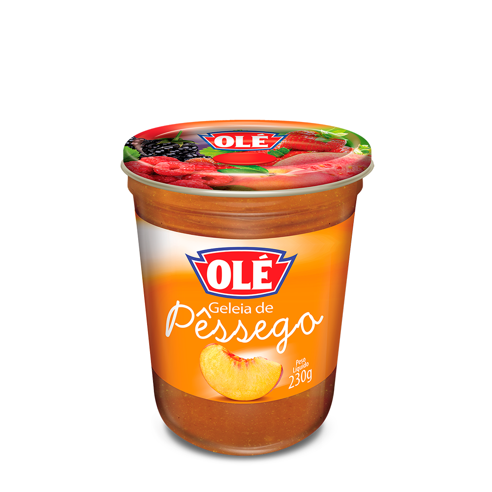 imagem de DOCE GELEIA OLE PESSEGO 230G