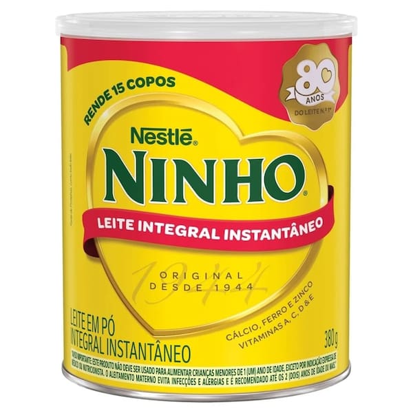 imagem de LEITE EM PO NINHO 380G INT.INSTANTANEO LT