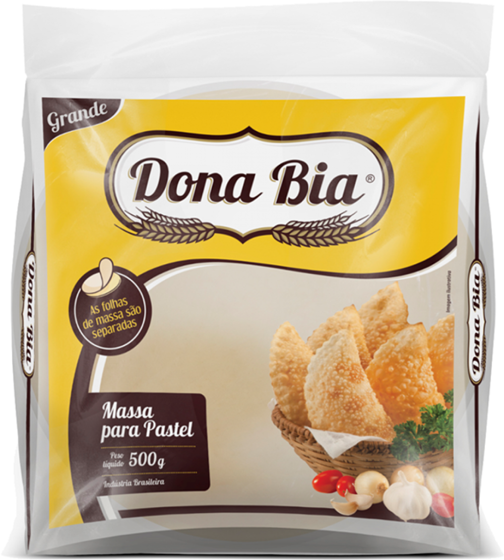 imagem de MASSA PASTEL DONA BIA DISCO GD NOVA 500G