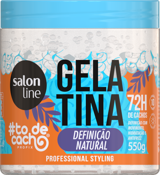 imagem de SALON LINE GELATINA DEFINICAO NATURAL 550G