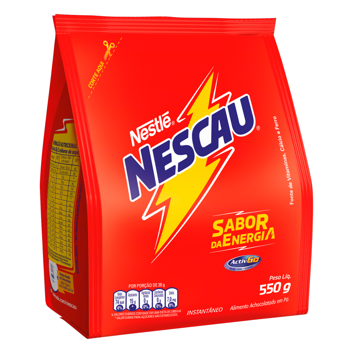 imagem de ACHOC PO NESCAU SC 550G