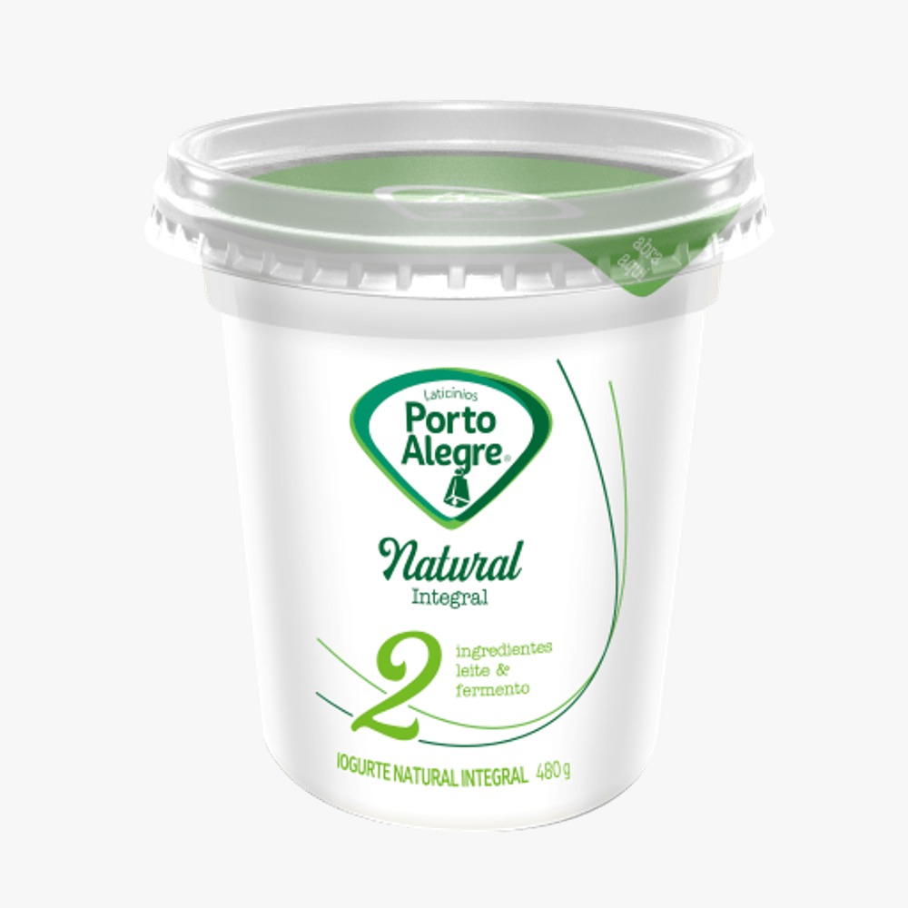 imagem de IOGURT NATURAL INTEGRAL PORTO ALEGRE 480G