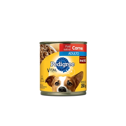 imagem de PATE PEDIGREE CARNE ADULTO LT280G