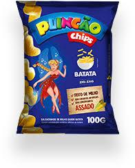 imagem de SALGADINHO PLINCAO CHIPS BATATA PALITO 100G