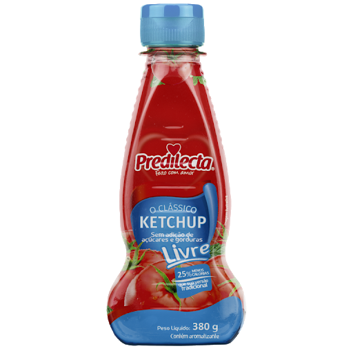 imagem de KETCHUP LIVRE PREDILECTA BISN 380G