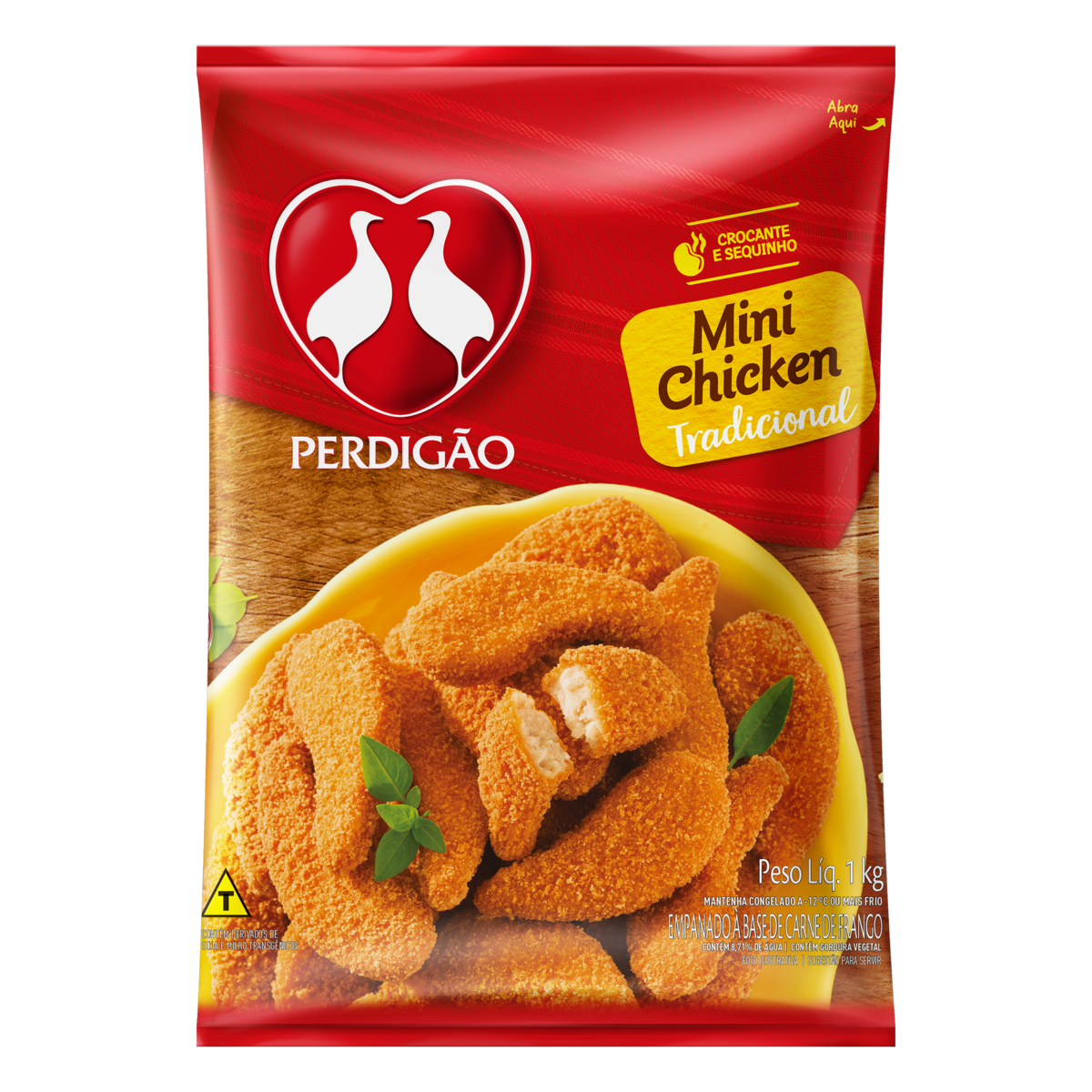 imagem de EMP FRANGO MINI CHICKEN PERDIGAO 1KG