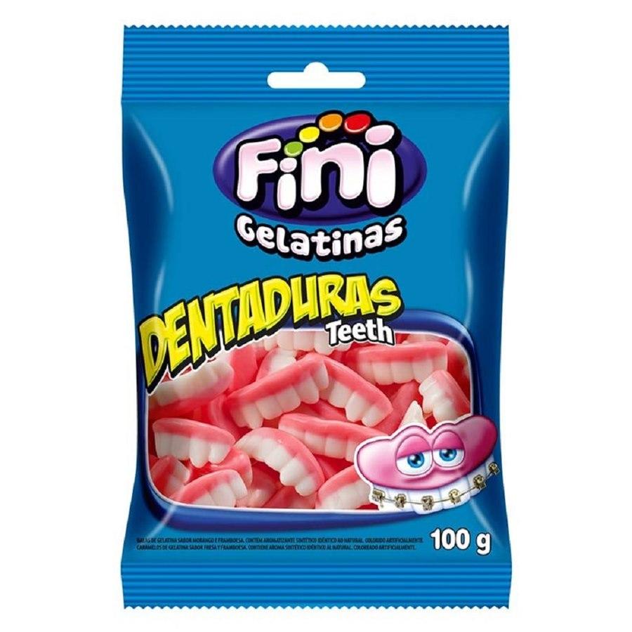 imagem de BALA FINI GELATINAS DENTADURAS 90G