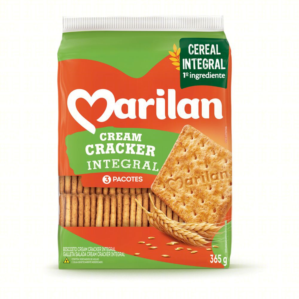 imagem de BISC MARILAN CRACKER  INTEGRAL 350G