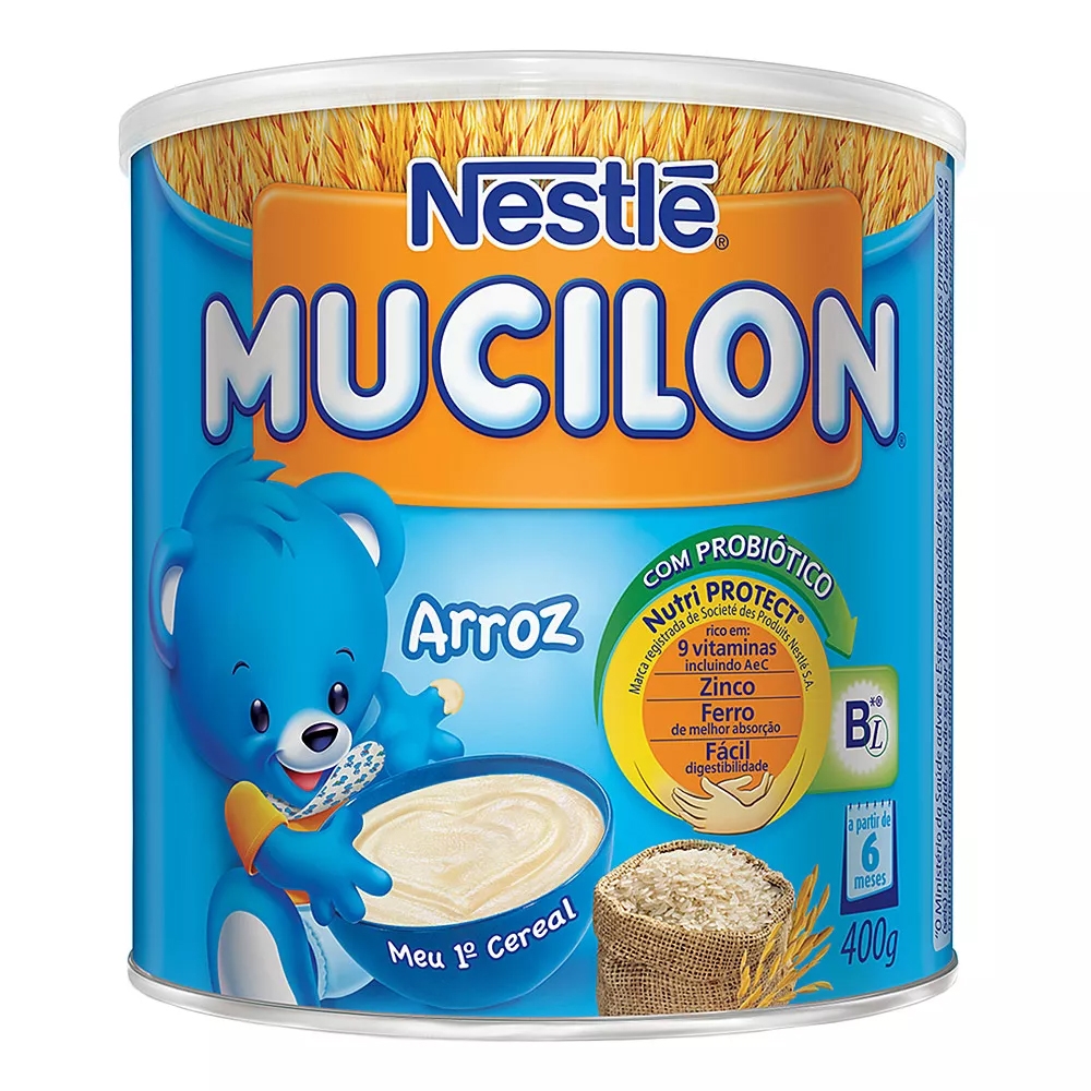 imagem de MINGAU MUCILON ARROZ  400G