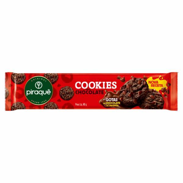 imagem de BISC PIRAQUE COOKIE CHOCOLATE 80G