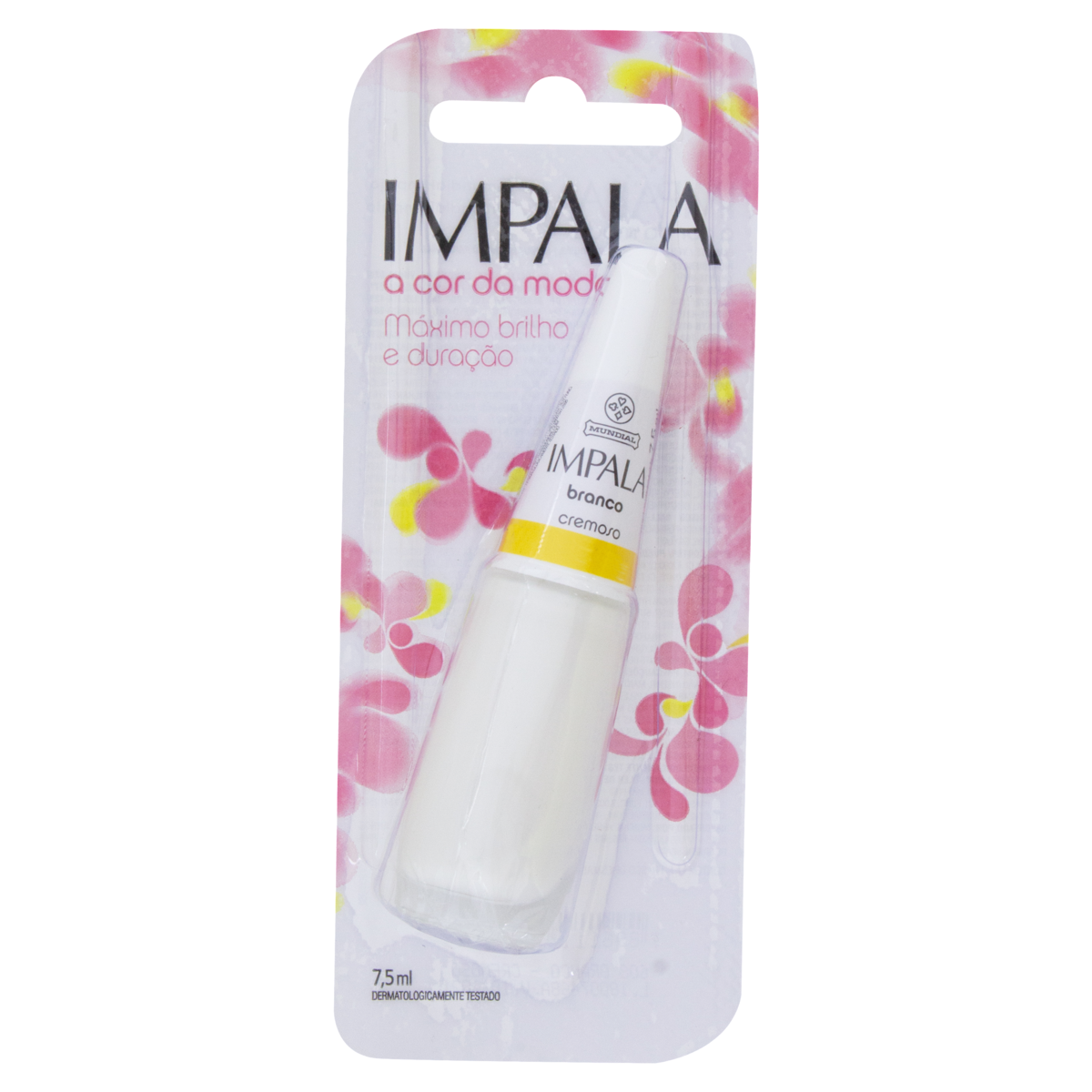 imagem de ESMALTE IMPALA CREMOSO BRANCO 7,5ML