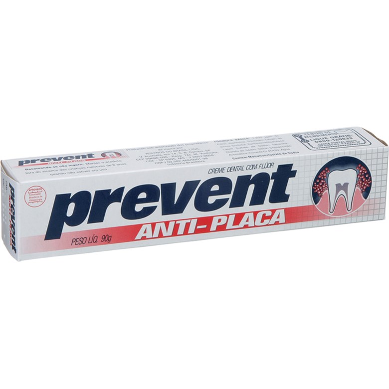 imagem de CR DENT PREVENTE ANTI-PLACA 90G