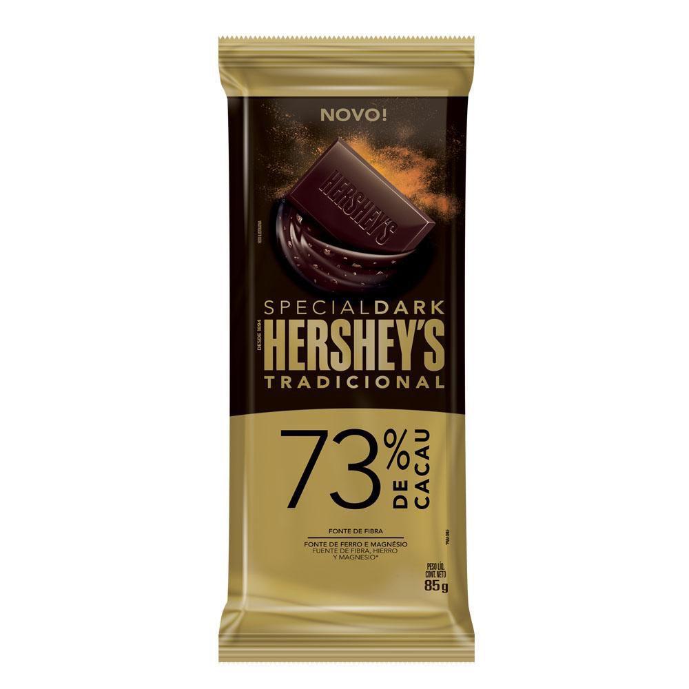 imagem de CHOC HERSHEYS BARRA ESP.DARK 73% 85G CACAU
