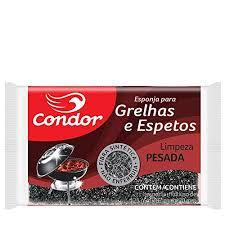 imagem de ESPONJA GRELHAS E ESPETOS CONDOR 1UN