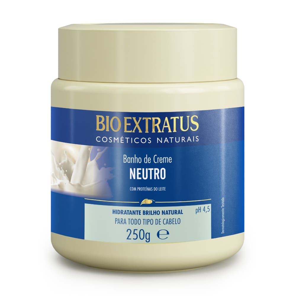 imagem de MASCARA BIO EXTRATUS 250G NEUTRO PROT.LEITE