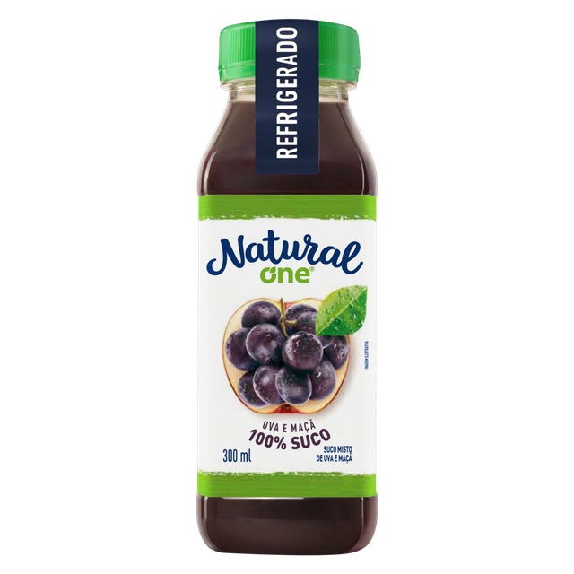 imagem de SUCO NATURAL ONE 100% UVA E MACA 300ML