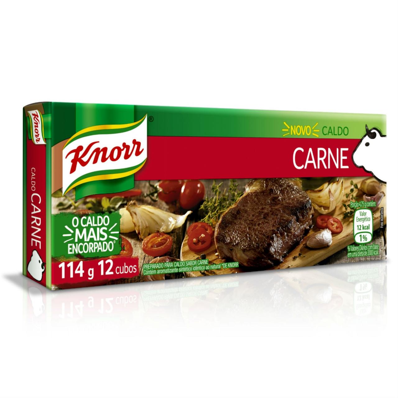 imagem de CALDO KNORR CARNE 114G