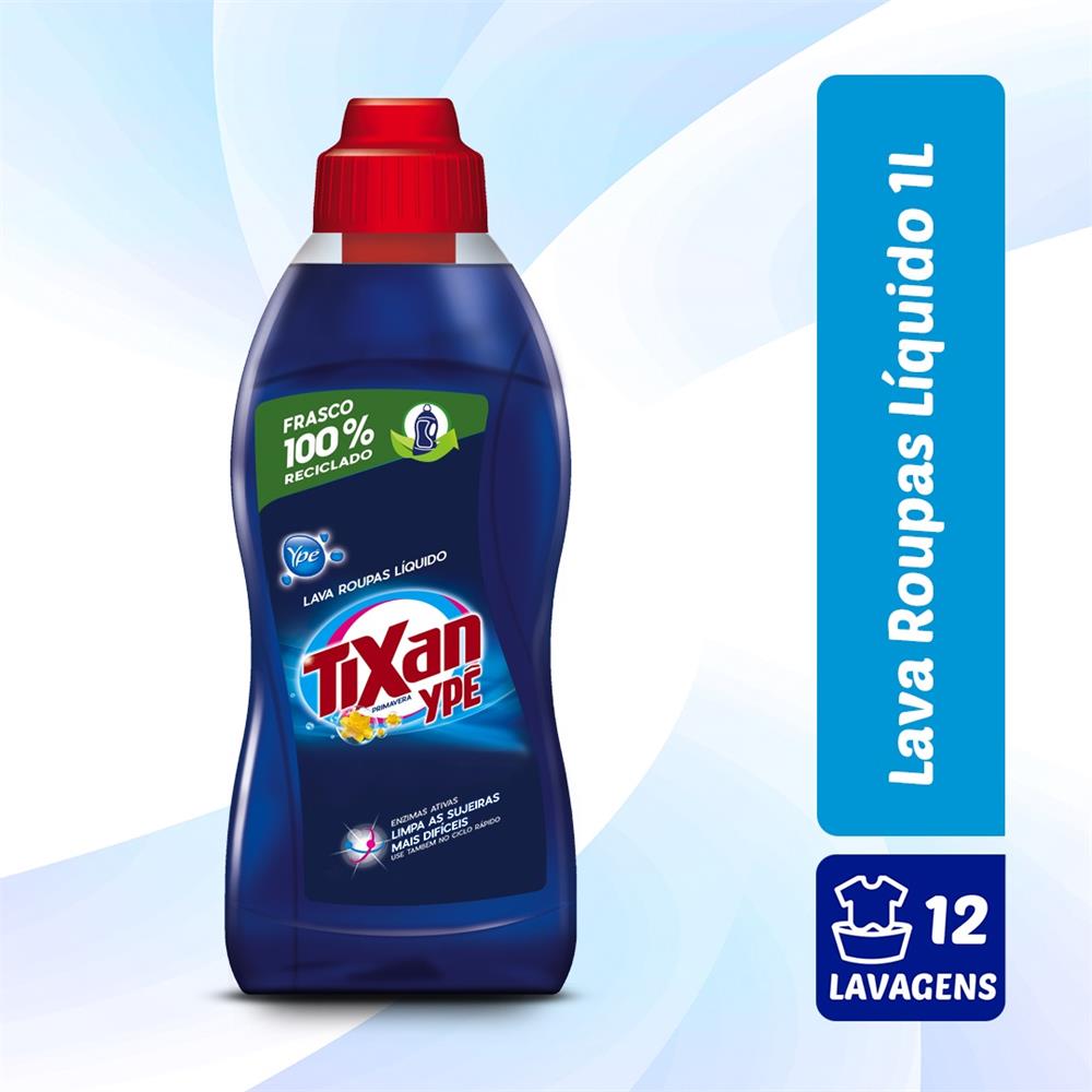 imagem de LAVA ROUPAS LIQ TIXAN YPE PRIMAVERA 900ML RF