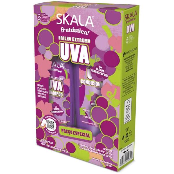 imagem de KIT SH SKALA + COND UVA 325ML