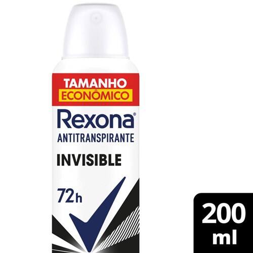 imagem de DESOD AERO REXONA INVISIBLE FEM 200ML